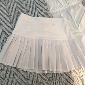 White Tennis Skirt